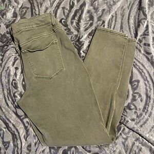 Maurices olive green jeggings